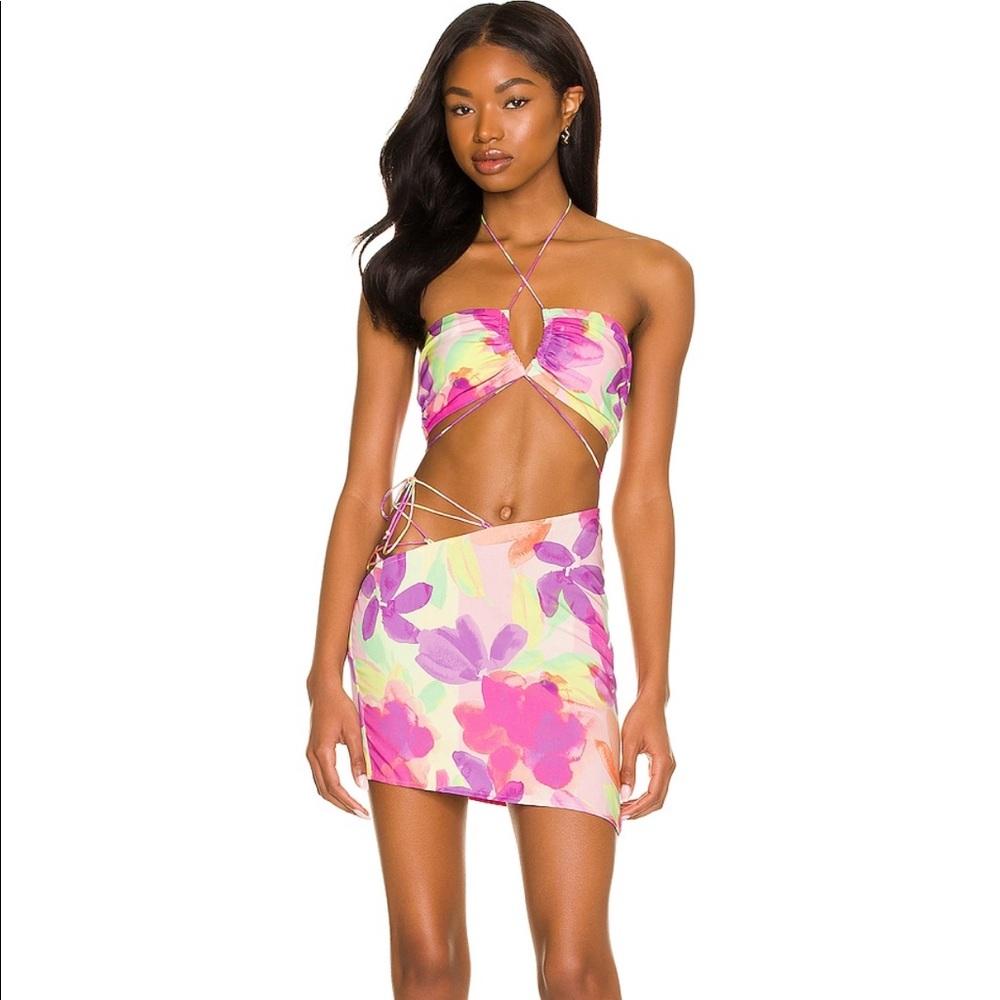 For Love and Lemons X Revolve Monique Set Size Small